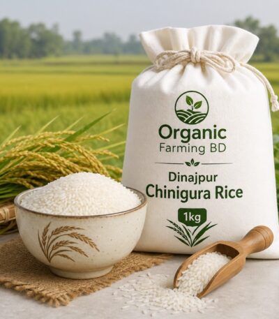দিনাজপুরের চিনিগুড়া চাল ১ কেজি - Organic Farming BD
